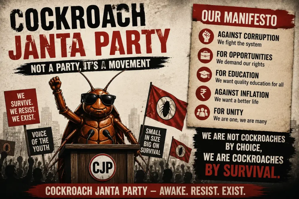 Can the cockroach janta party influence real politics