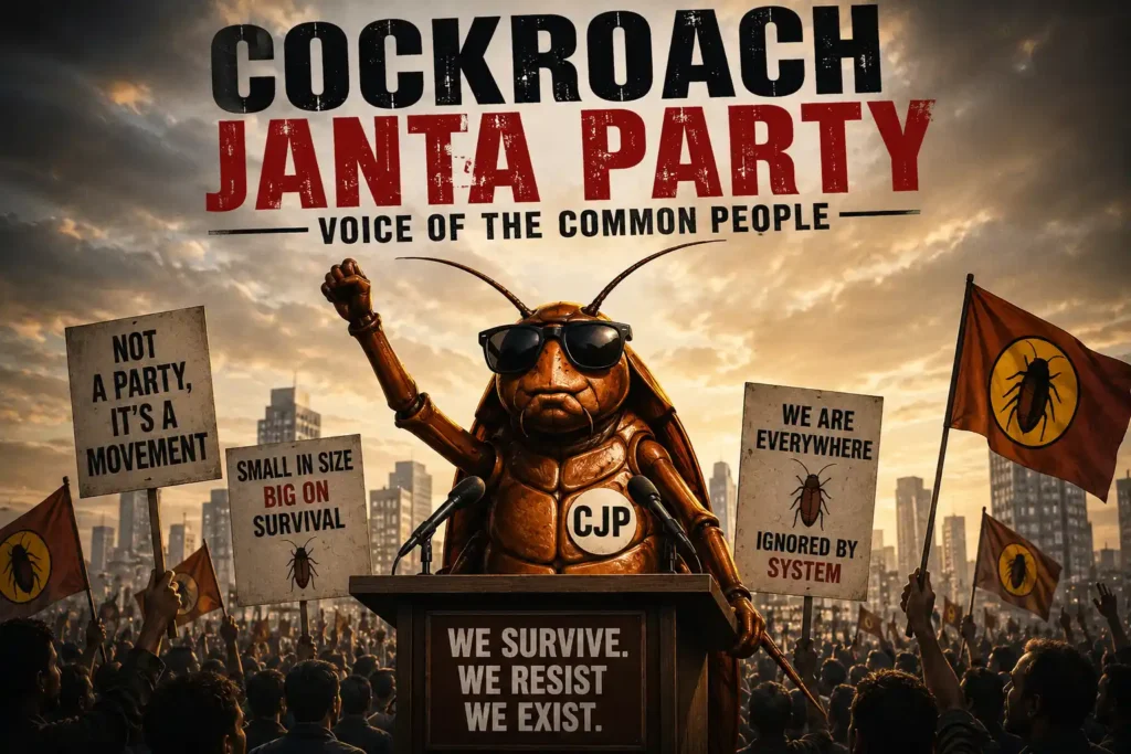 What is the cockroach janta party