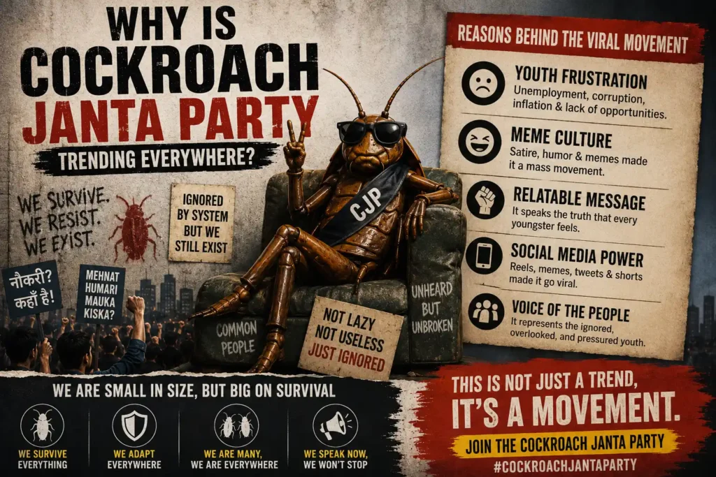 Cockroach janta party