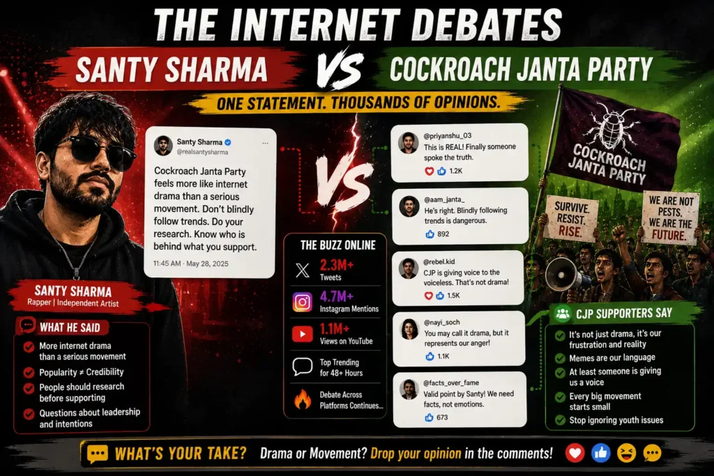 Cockroach janta party